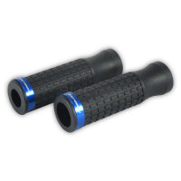 Lenkergriffe SELECT 2, 7/8 Zoll (22,2 mm), 120 mm, Gummi, Alu blau
