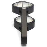 Lampenhalter Set HIGHSIDER XS, schwarz, 35-37 mm