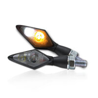 LED Blinker SPARK mit Positionslicht, schwarz,...